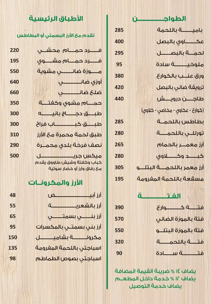 منيو درويش الكبابجي - صورة 2